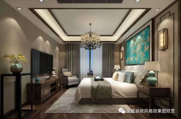 新中式風(fēng)格最新效果圖，現(xiàn)代與傳統(tǒng)的完美融合探索
