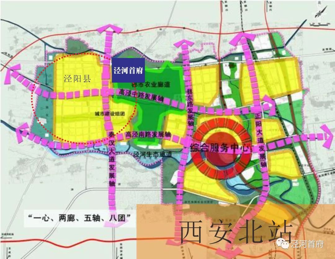涇陽新區(qū)未來城市新面貌規(guī)劃揭秘